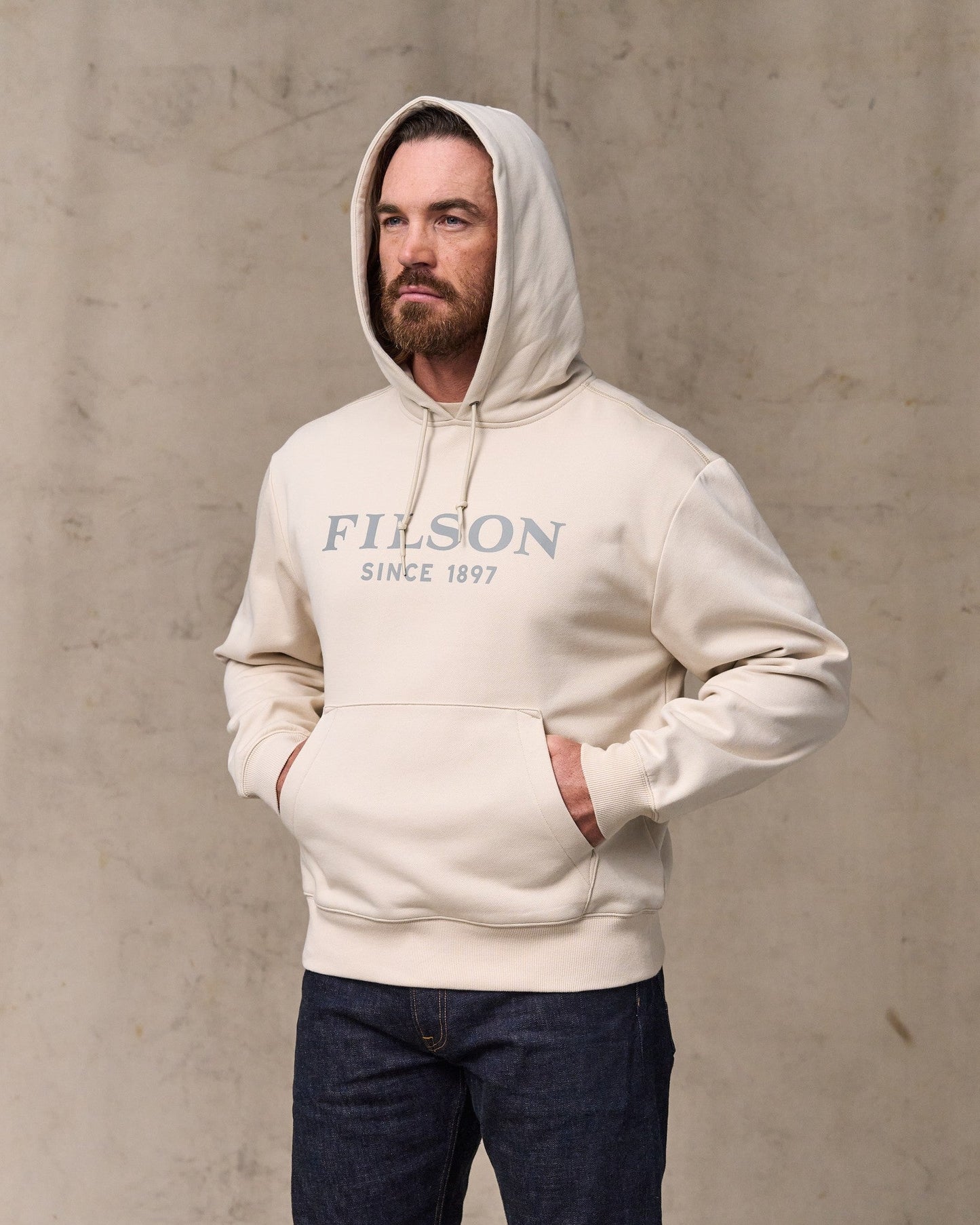 Filson Graphic Hoodie - Oatmeal