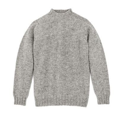 Heritage 3-gauge Wool Sweater - Oat Heather