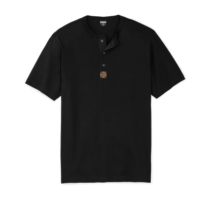 Frontier Henley T-shirt - Black