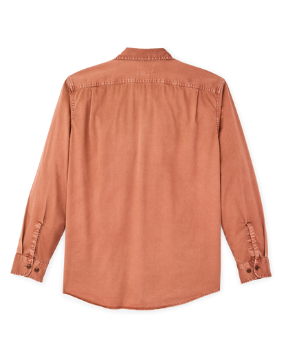 4.5-oz. Twill Shirt - Copper Brown