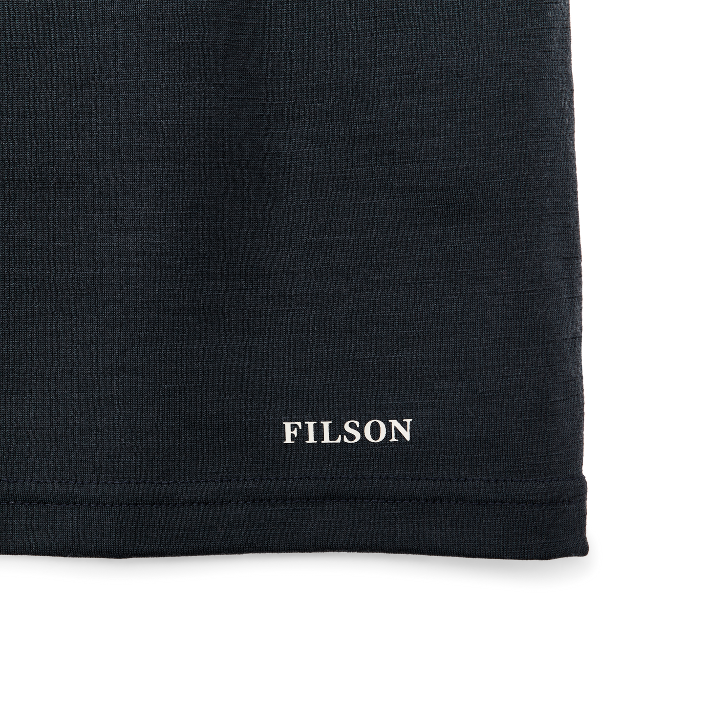 210g Merino Wool Short Sleeve Crewneck T-Shirt - Dark Navy