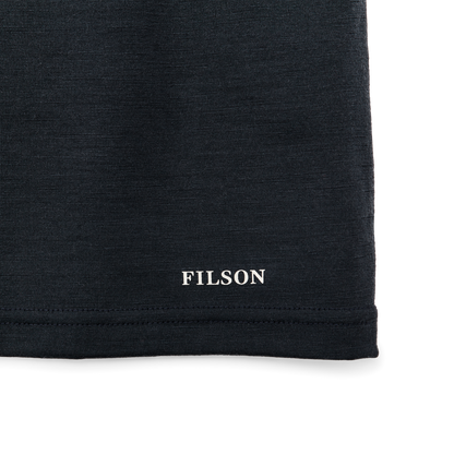 210g Merino Wool Short Sleeve Crewneck T-Shirt - Dark Navy
