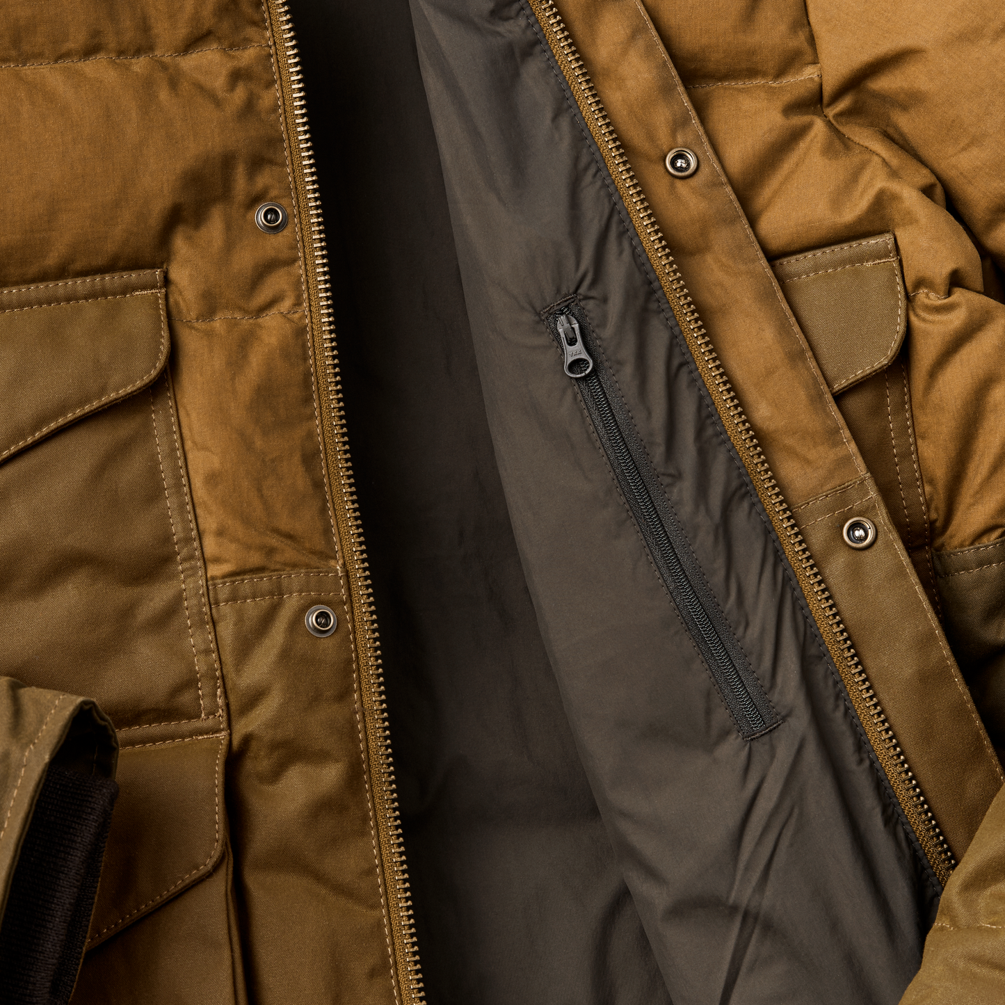 Down Cruiser Jacket - Dark Tan