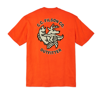Frontier Graphic T-shirt - Flame / Deco Sportsman