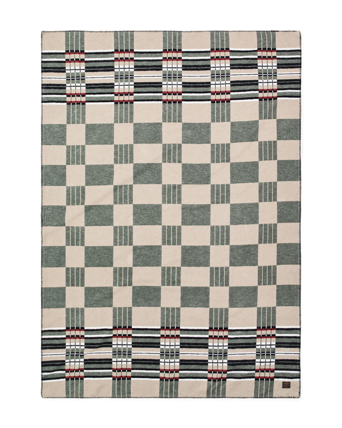 Longmire Cotton Blanket - Silver Sage