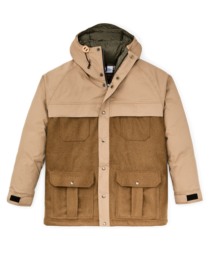 Filson X Crescent Down Works Parka - Dark Tan / Tan