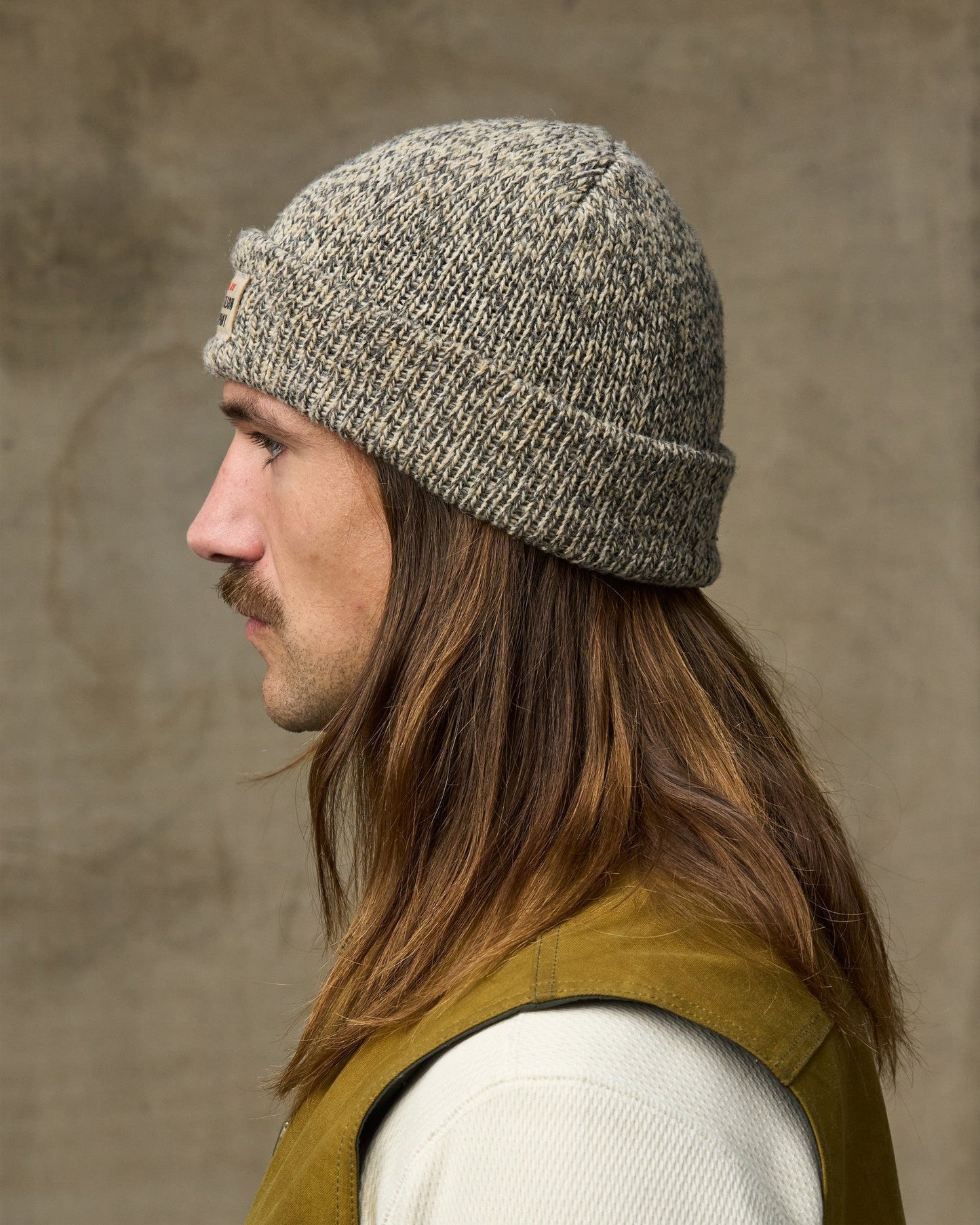 Lined Ragg Wool Beanie - Charcoal Heather