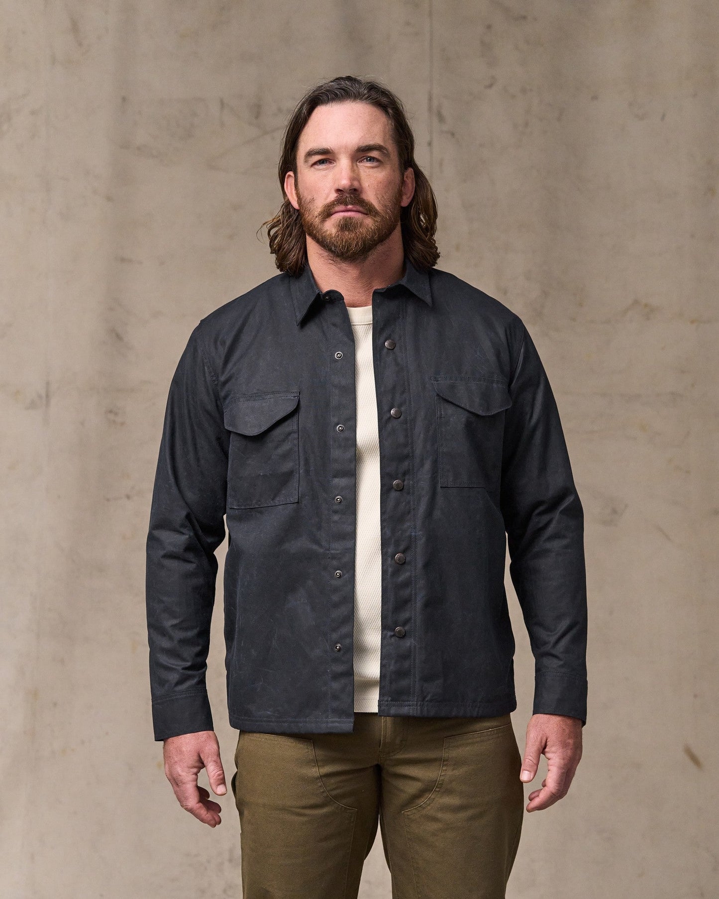 Eagle Harbor Jac-shirt - Navy