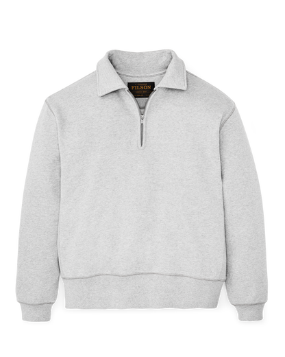 14-oz. Heritage Fleece Quarter Zip - Gray Heather