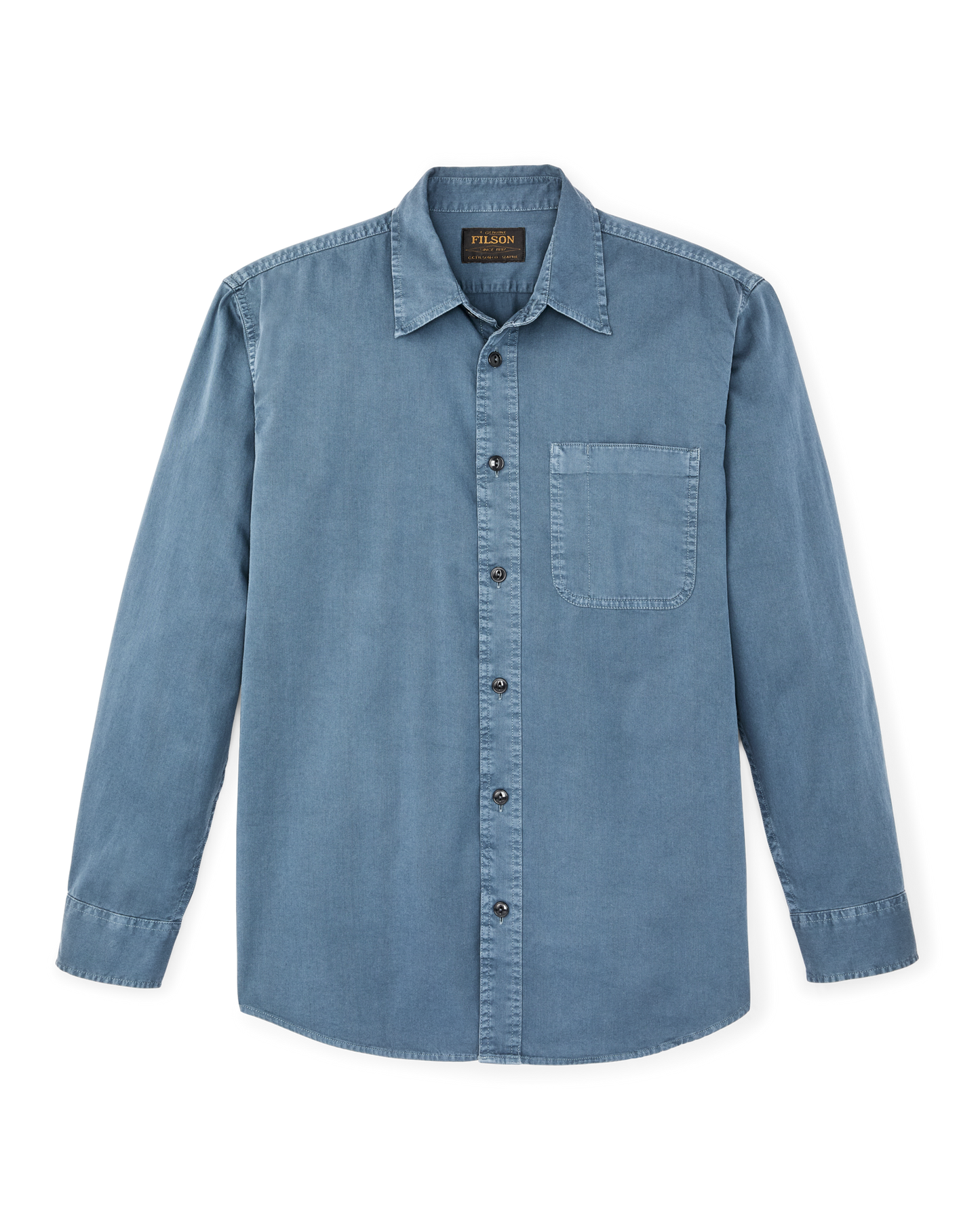4.5-oz. Twill Shirt - Orion Blue