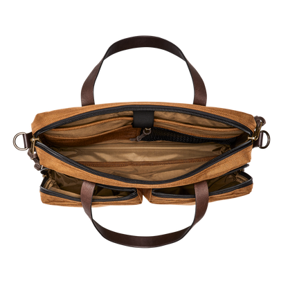 Dryden Briefcase - Whiskey
