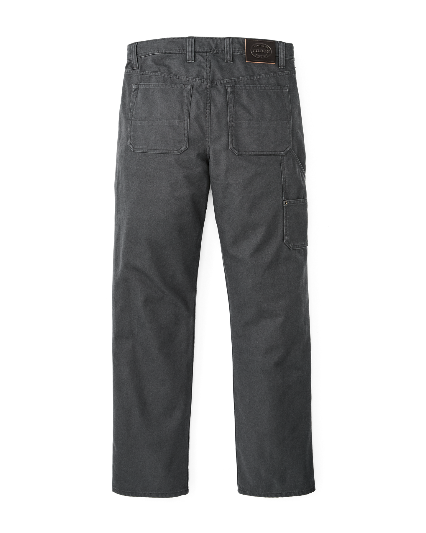 Dry Tin Double Front Pants - Raven