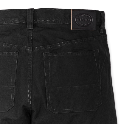 Dry Tin Cloth 5-pocket Pants - Raven