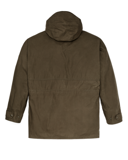 Dry Wax Omak Coat - Burnt Olive