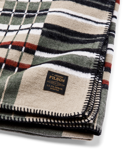 Longmire Cotton Blanket - Silver Sage