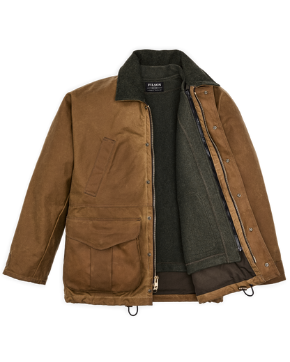 Lined Tin Cloth Field Jacket - Dark Tan