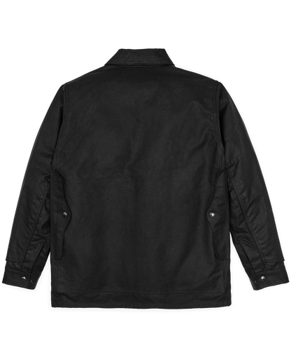 Lined Tin Cloth Cruiser Jacket - Black