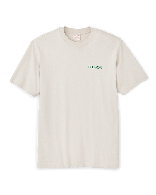 Frontier Logo T-shirt - Cliff Gray / Scenic Mark