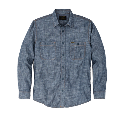 Chambray Cpo Shirt - Rinsed Indigo Chambray