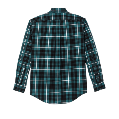 Lightweight Alaskan Guide Shirt - Petrol / Black / White Plaid