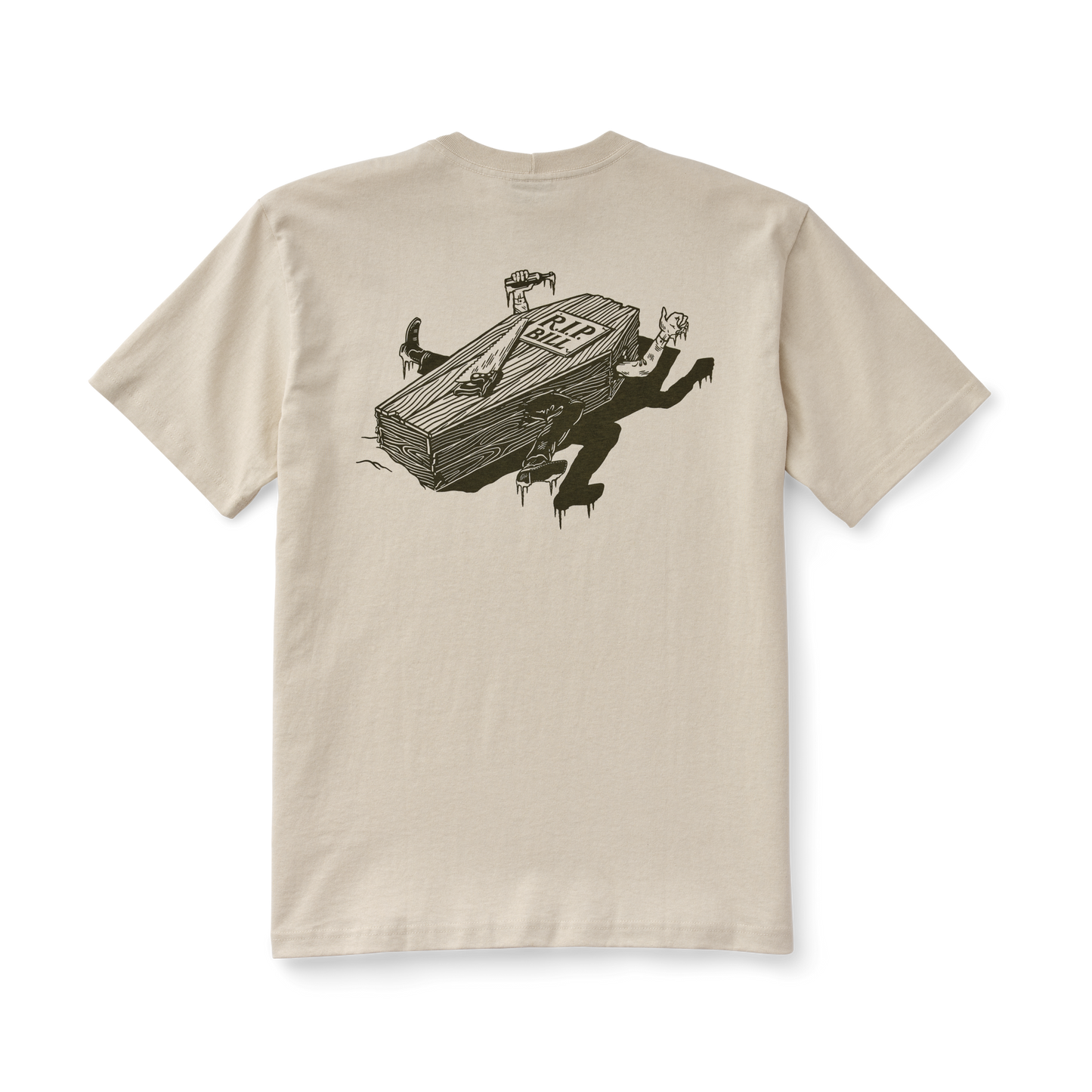 Coldfoot T-shirt - Light Stone