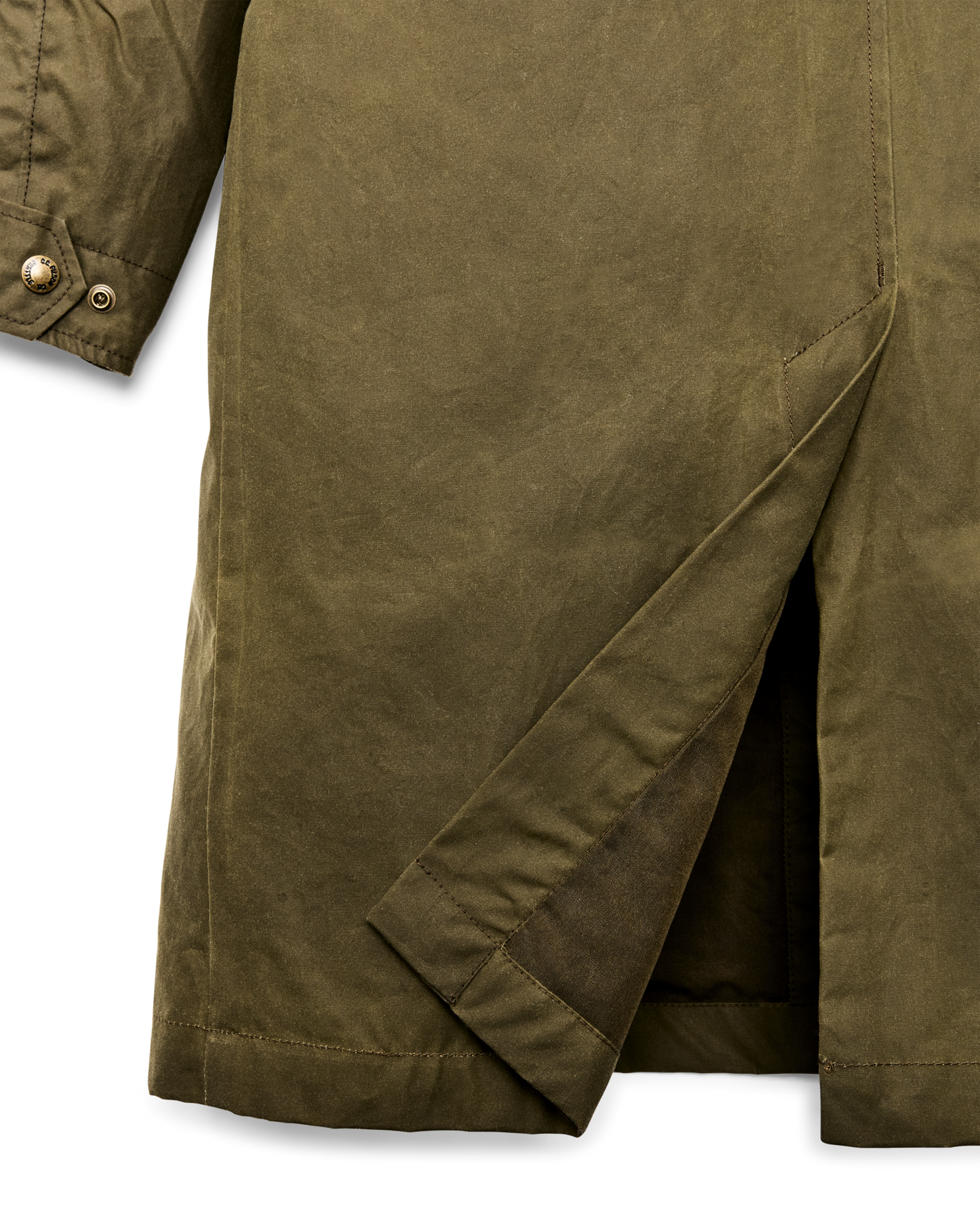 Cover Cloth Trench Coat - Marsh Olive