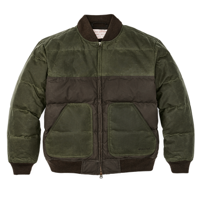 Down Bomber Jacket - Otter Green