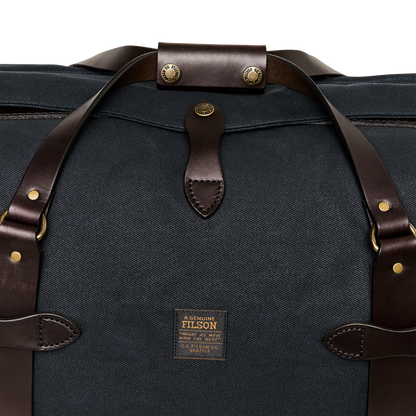 Medium Rugged Twill Duffle Bag - Navy