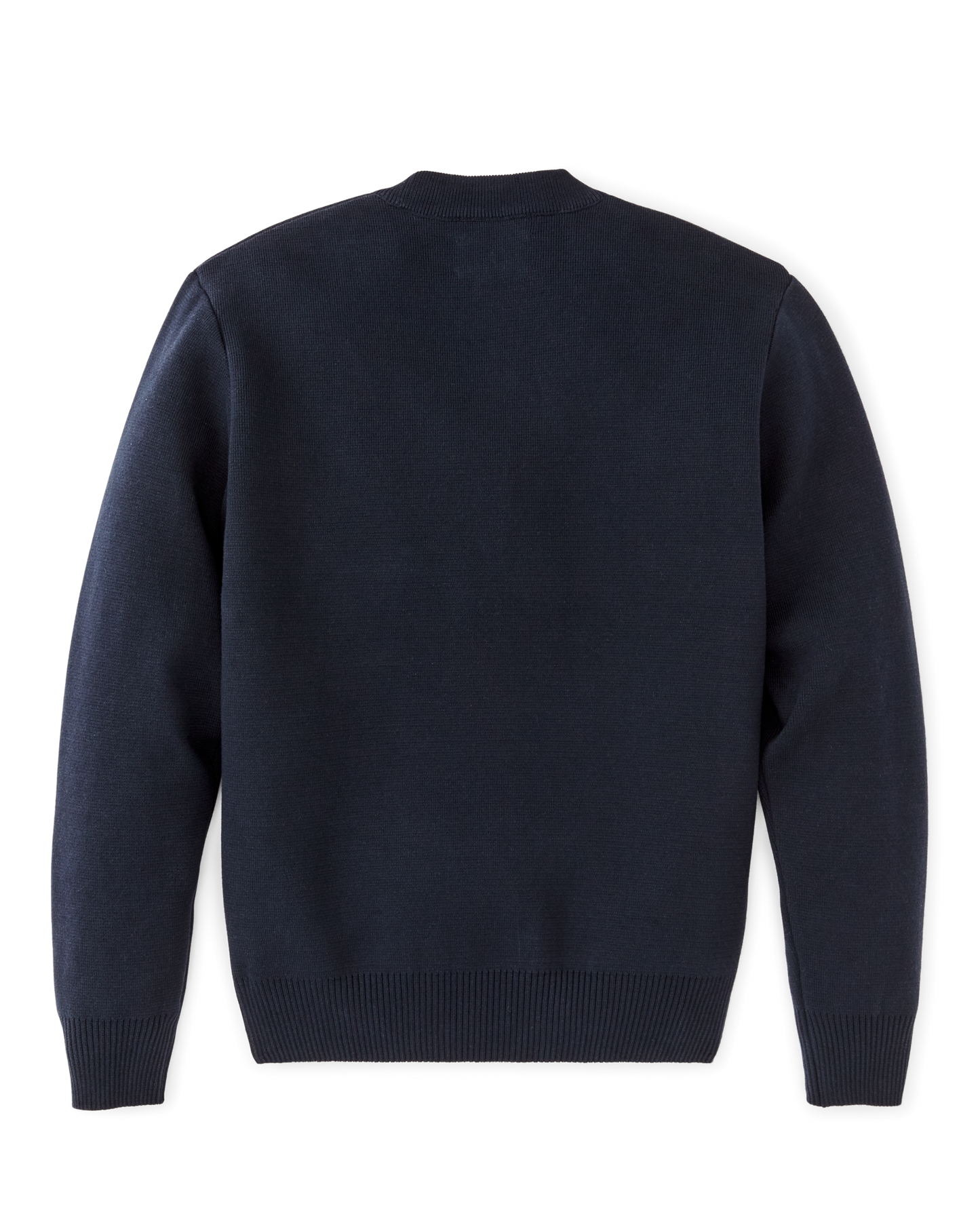 Cotton Crewneck Guide Sweater - Dark Navy