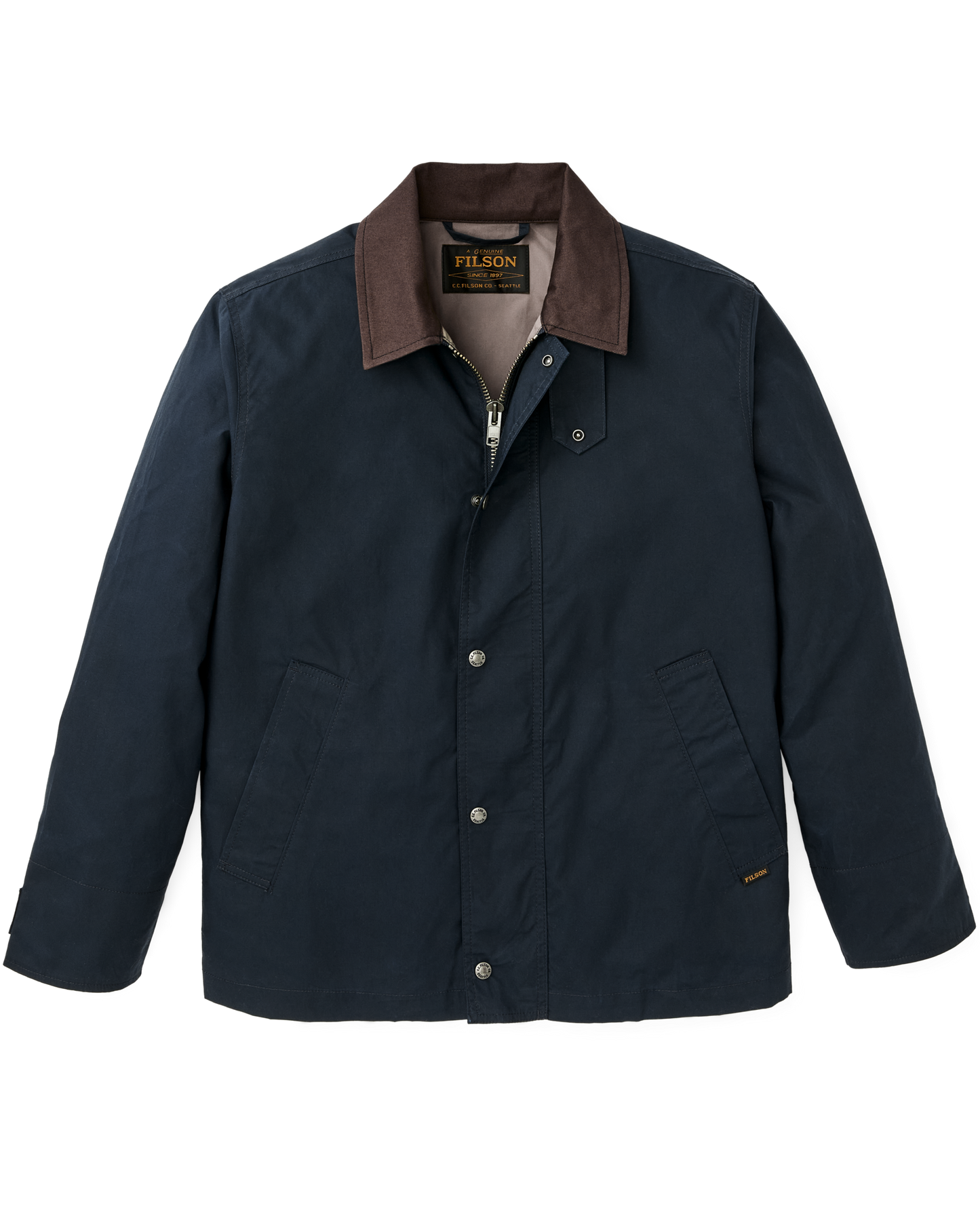 Dry Wax Short Field Jacket - Navy