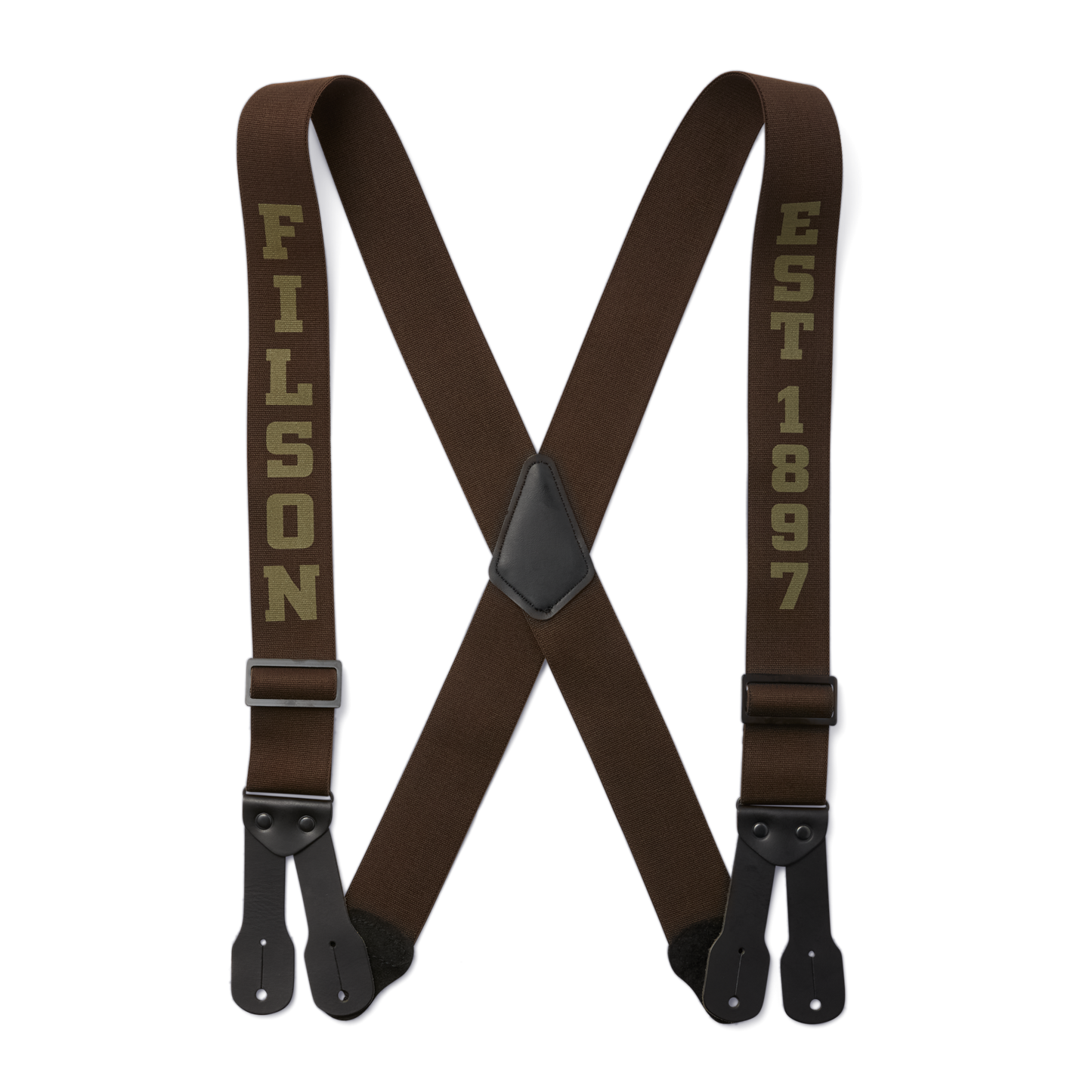 Filson Logger Suspenders - Dark Brown