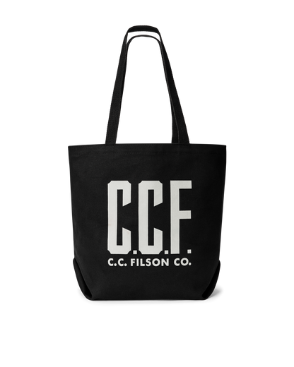 Boston Graphic Tote Bag - Black