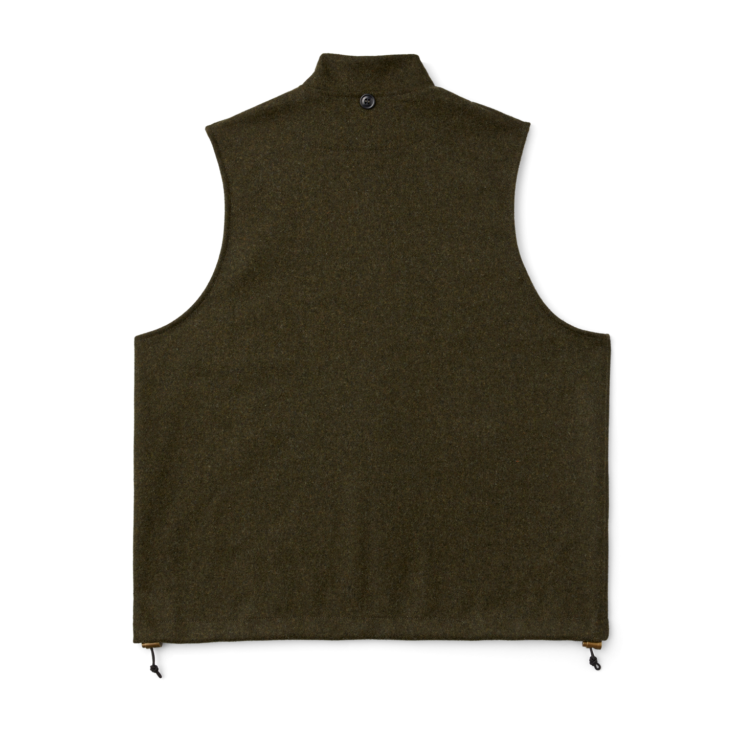 Mackinaw Wool Vest Liner - Forest Green