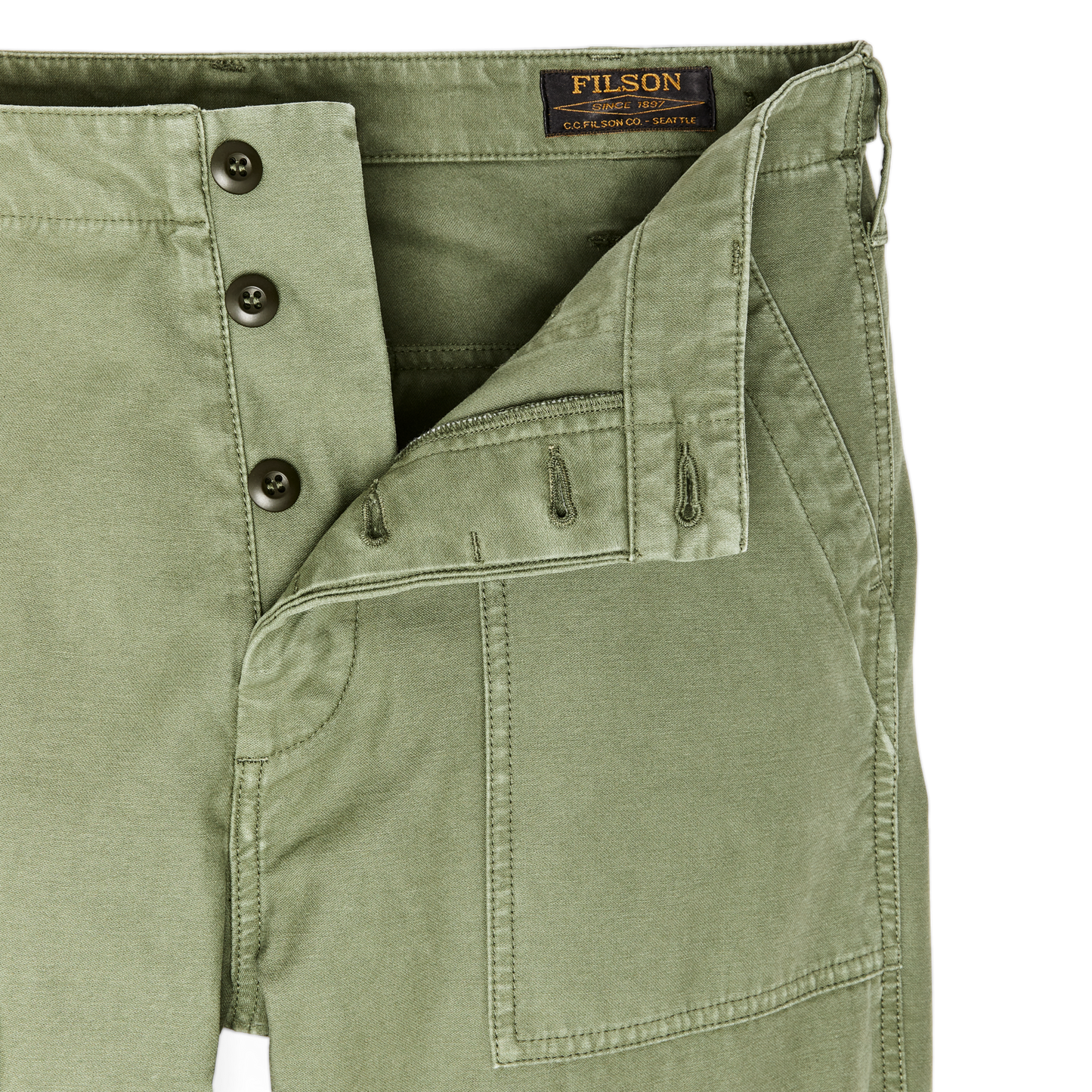 Field Supply Pants - Washed Fatigue Green