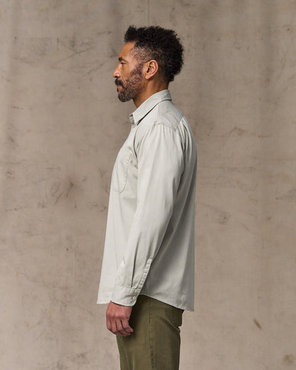 4.5-oz. Twill Shirt - Gray Sky