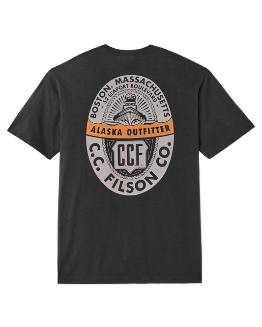 Boston Graphic T-Shirt - Black
