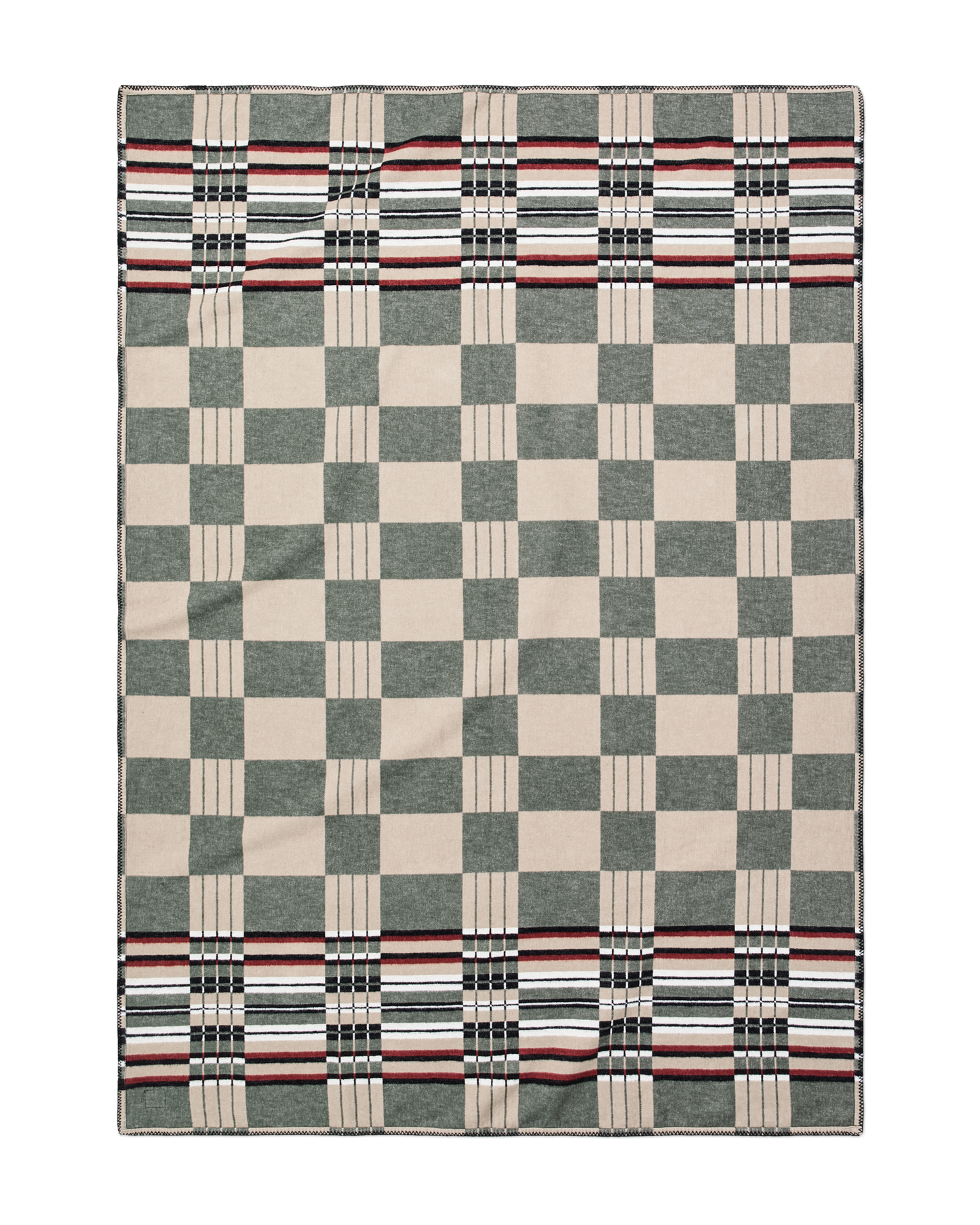 Longmire Cotton Blanket - Silver Sage