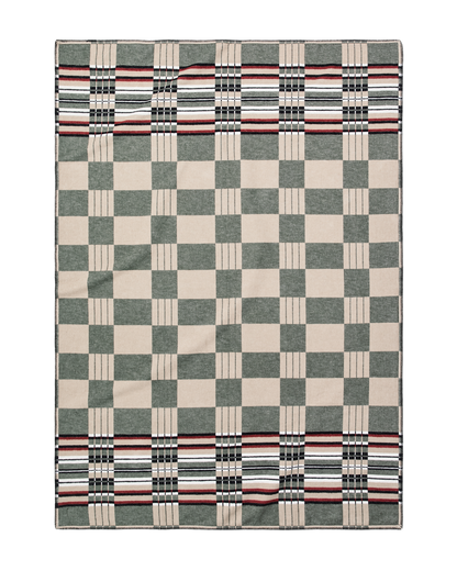 Longmire Cotton Blanket - Silver Sage