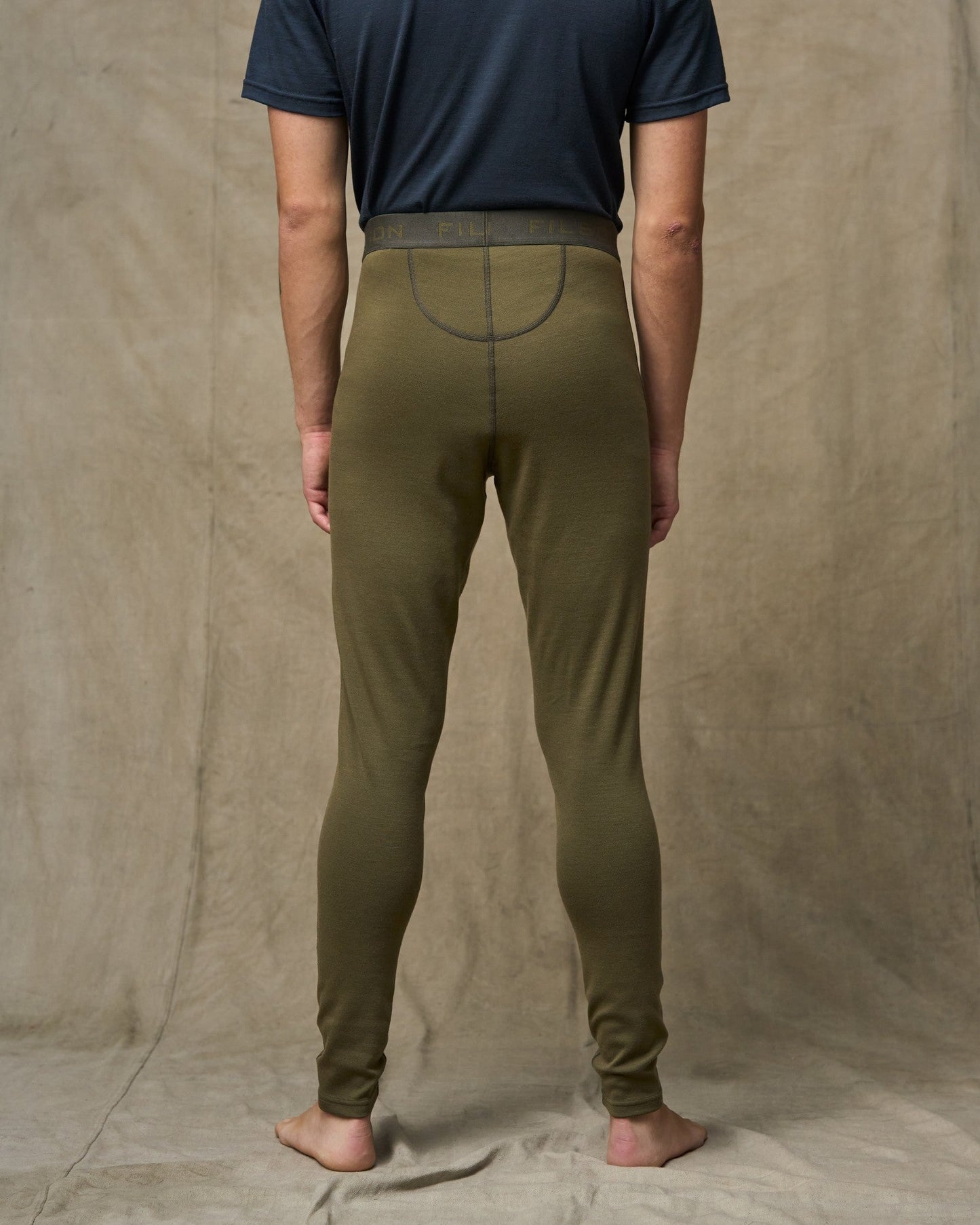 400g Merino Wool Bottoms - Dark Olive