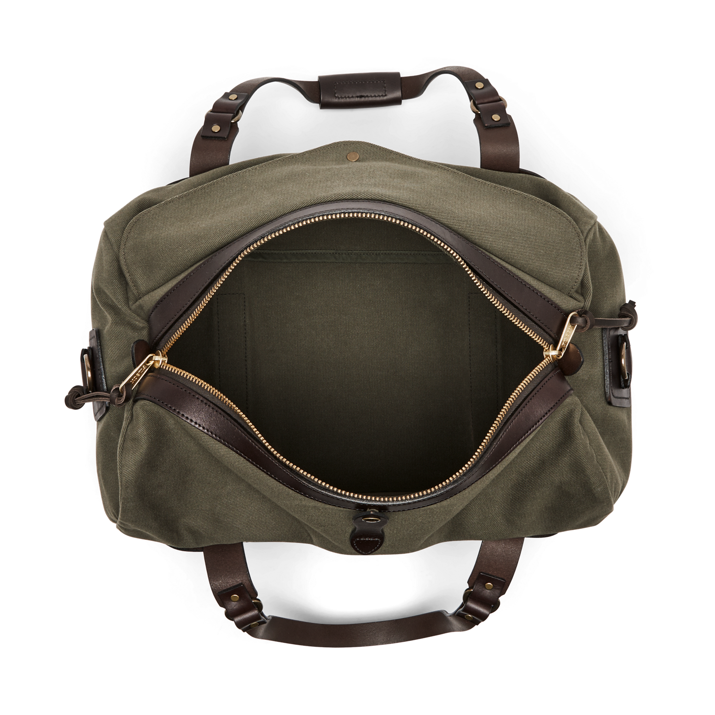 Medium Rugged Twill Duffle Bag - Otter Green