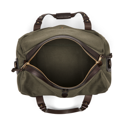 Medium Rugged Twill Duffle Bag - Otter Green