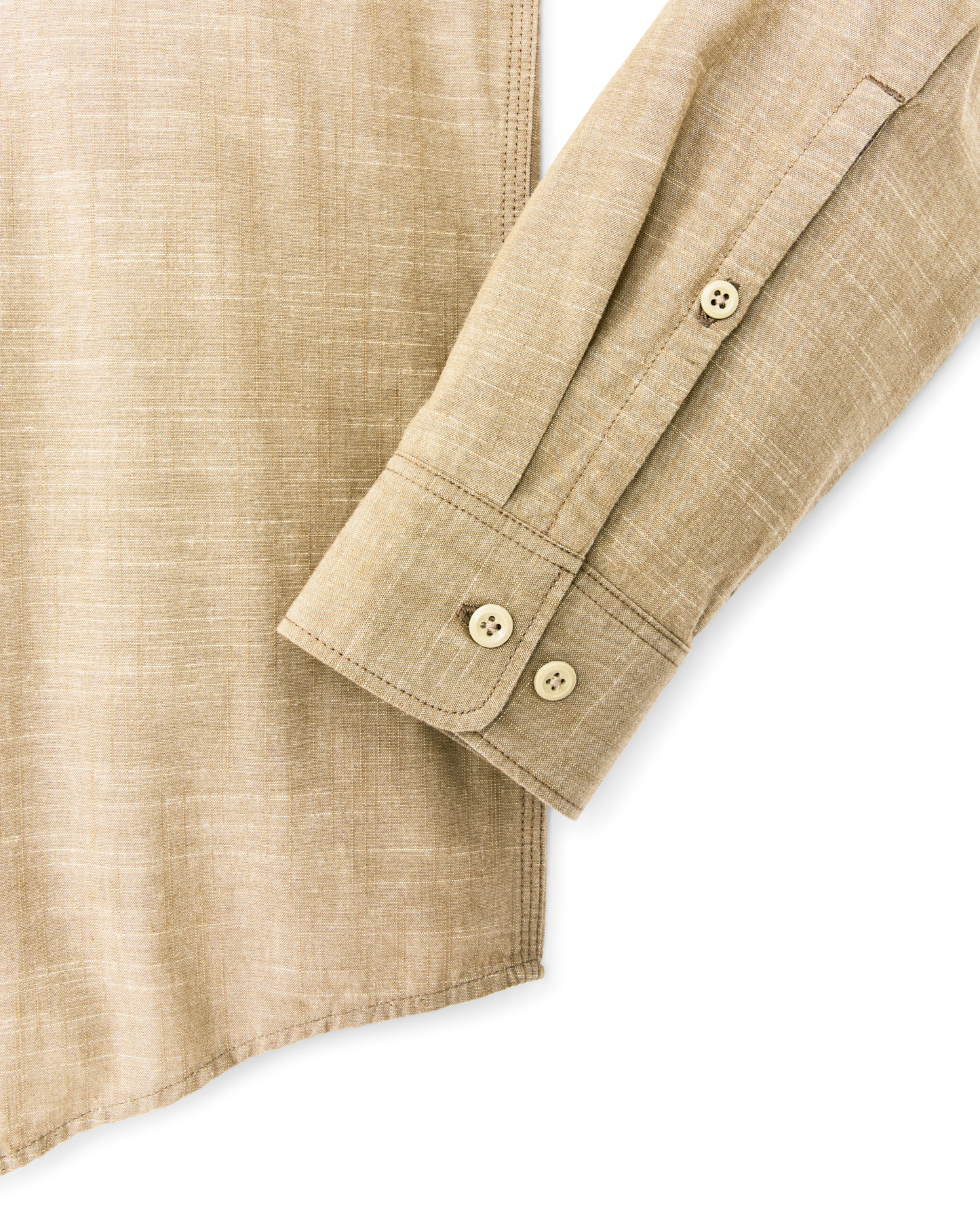 Chambray Cpo Shirt - Tan