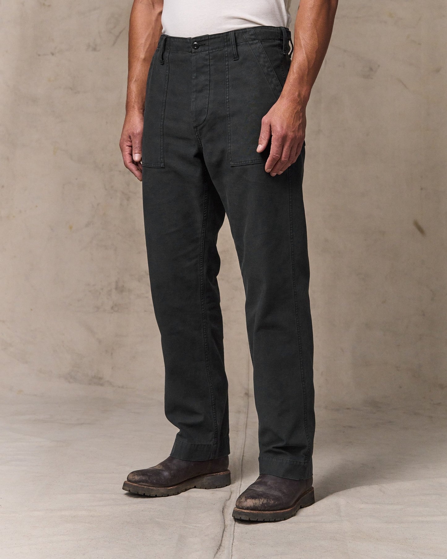 Field Supply Pants - Washed Faded Black