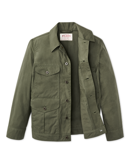 Dry Wax Journeyman Jacket - Olive Green
