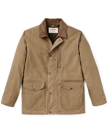 Dry Wax Mile Marker Coat - Dark Beige