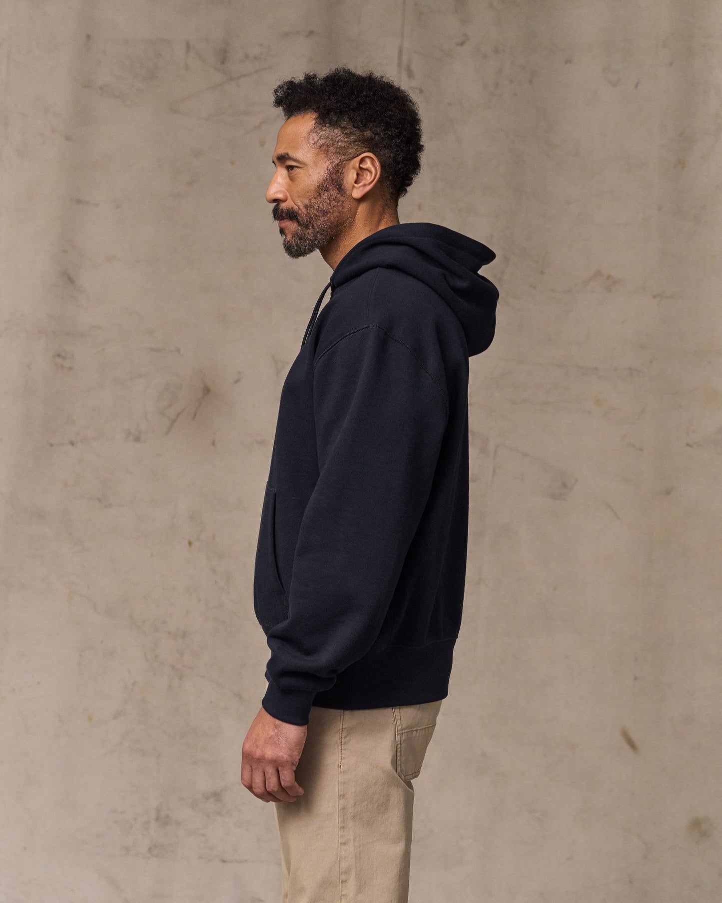 14-oz. Heritage Fleece Hoodie - Dark Indigo