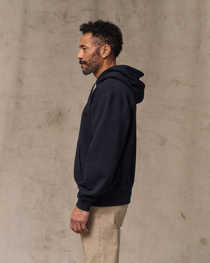 14-oz. Heritage Fleece Hoodie - Dark Indigo