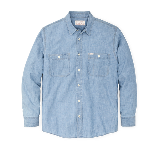 Chambray Cpo Shirt - Light Indigo Chambray
