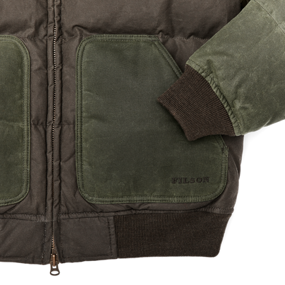 Down Bomber Jacket - Otter Green