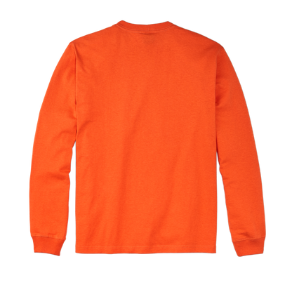 Long Sleeve Pioneer Pocket T-shirt - Flame
